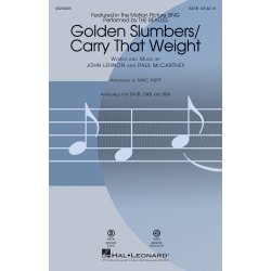 The Beatles: Golden Slumbers/Carry That Weight (From 'Sing') (Arr. Huff) (SATB)