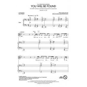 You Will Be Found : from Dear Evan Hansen
