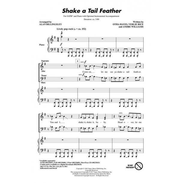 Shake a Tail Feather