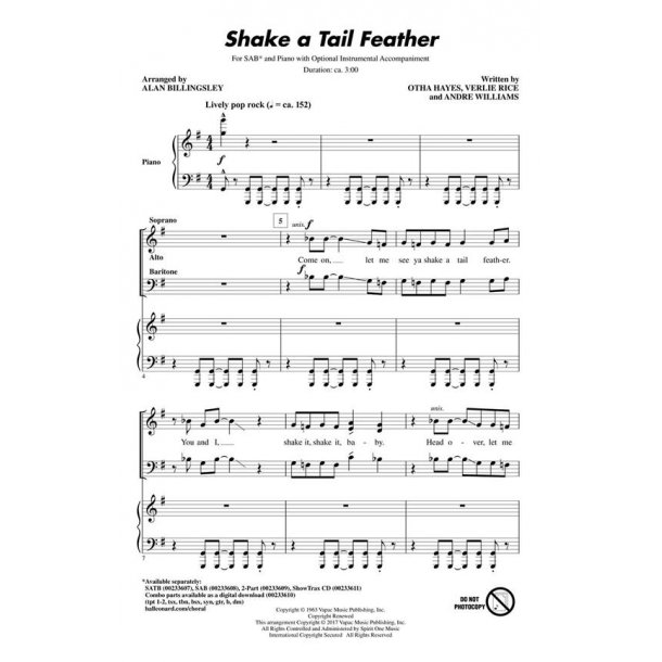 Shake a Tail Feather