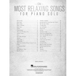 The Most Relaxing Songs for Piano Solo