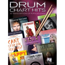 Drum Chart Hits - 30 Transcriptions Of Popular Songs
