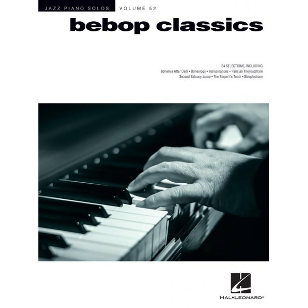 Bebop Classics : Jazz Piano Solos Series Volume 52