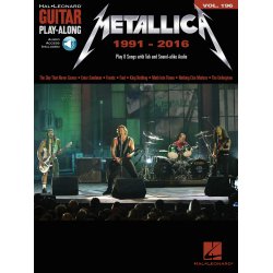 Guitar Play-Along Volume 196: Metallica 1991-2016 (Book/Online Audio)