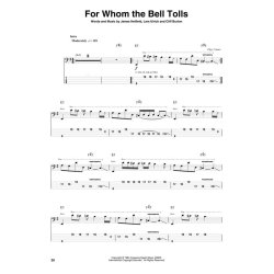 Metallica: 1983-1988 - Bass Play-Along Volume 21