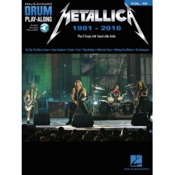 Drum Play-Along Volume 48: Metallica 1991-2016 (Book/Online Audio)