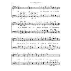 John Philip Sousa: The Stars And Stripes Forever (arr. Wright) (TTBB)