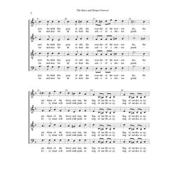 John Philip Sousa: The Stars And Stripes Forever (arr. Wright) (SATB)