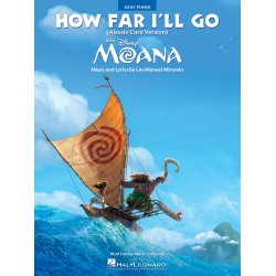 Miranda Lin-Manuel: How Far I'll Go (From 'Moana') (Easy Piano)