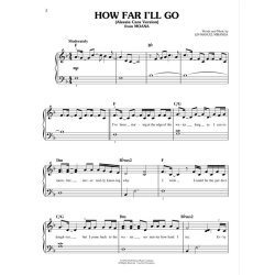 Miranda Lin-Manuel: How Far I'll Go (From 'Moana') (Easy Piano)