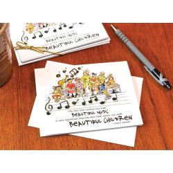 Beautiful Music, Beautiful Children Notecards : Set of 10 Cards