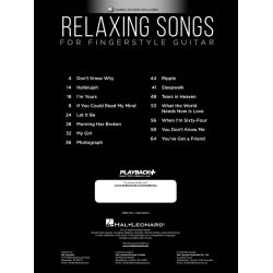 Relaxing Songs for Fingerstyle Guitar