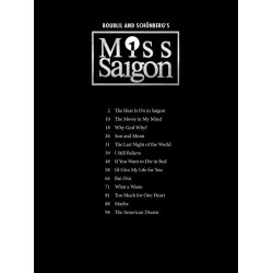 Alain Boublil: Miss Saigon (2017 Broadway Edition)