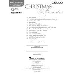 Instrumental Play-Along: Christmas Favorites (Cello)