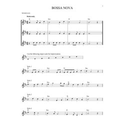 Easy Improvisation: Tenor Saxophone (Book/Online Audio)