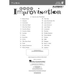 Easy Improvisation: Tuba (Book/Online Audio)