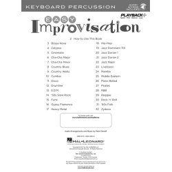 Easy Improvisation: Keyboard Percussion (Book/Online Audio)