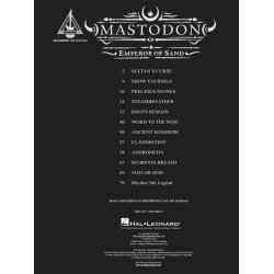 Mastodon: Emperor Of Sand (Tab)