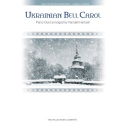 Ukrainian Bell Carol (Arr. Hartsell) (Piano 4-Hands)