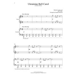 Ukrainian Bell Carol (Arr. Hartsell) (Piano 4-Hands)