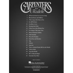 Carpenters For Ukulele