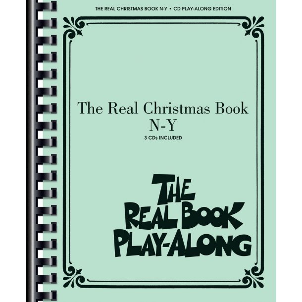 THE REAL CHRISTMAS BOOK VOL. N-Y PLAY ALONG 3CD CDS ONLY