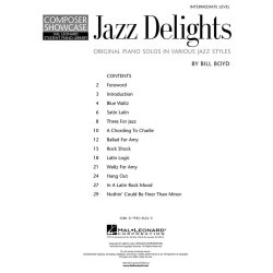 Composer Showcase: Bill Boyd - Jazz Delights