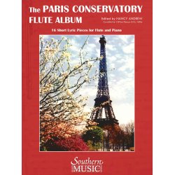 Paris Conservatory Flute Album: 16 Short Lyric Pieces For Flute And Piano