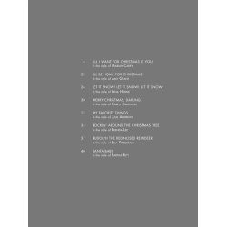 Music Minus One Vocals: Christmas Standards For Female Singers