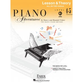 Faber Piano Adventures: Level 4-5 Lesson & Theory Book - International Anglicised Edition