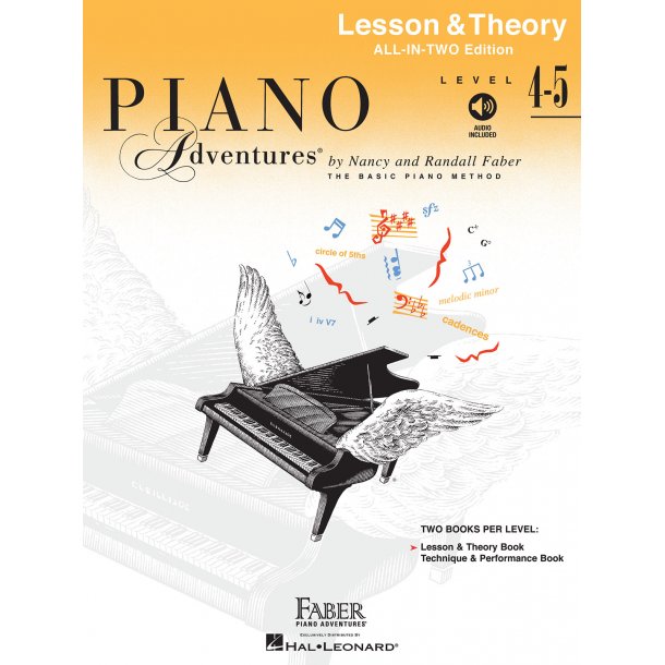 Faber Piano Adventures: Level 4-5 Lesson & Theory Book - International Anglicised Edition