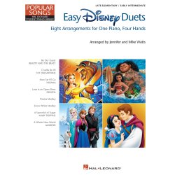 Easy Disney Duets: Eight Arrangements For One Piano, Four Hands