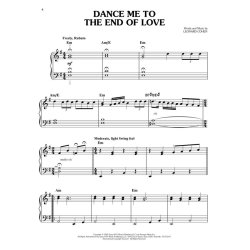 Leonard Cohen For Easy Piano