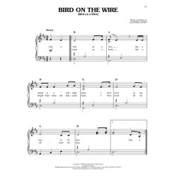 Leonard Cohen For Easy Piano