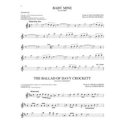 101 Disney Songs: Tenor Sax