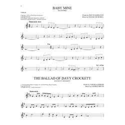 101 Disney Songs: Violin