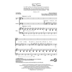 Niall Horan: This Town (Arr. Lojeski) (SAB)