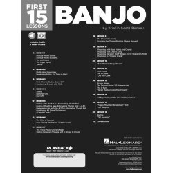 First 15 Lessons &ndash; Banjo