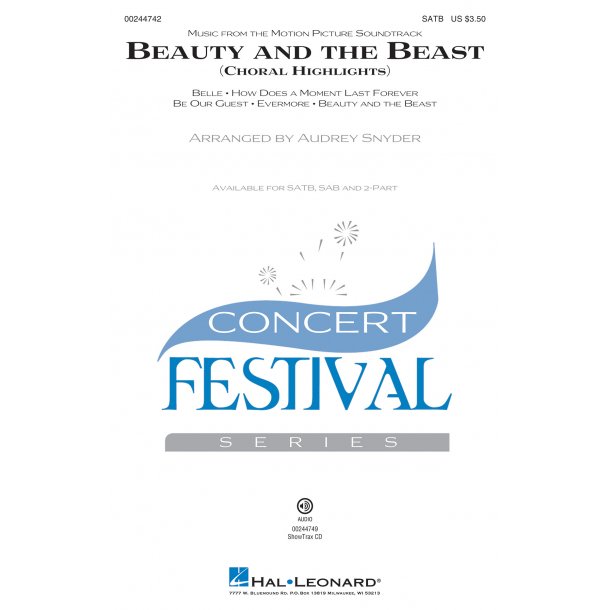 Beauty and the Beast (Choral Highlights)
