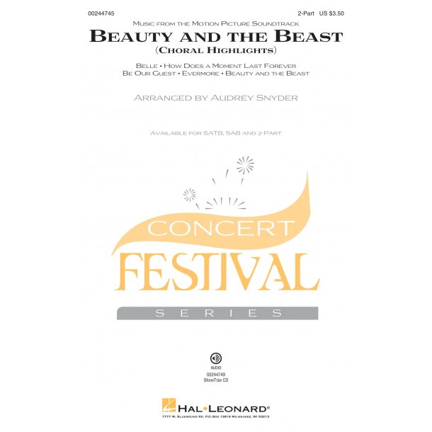 Beauty and the Beast (Choral Highlights)