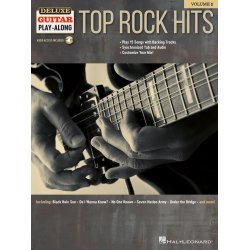 Deluxe Guitar Play-Along: Top Rock Hits