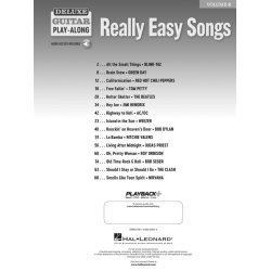 Deluxe Guitar Play-Along: Really Easy Songs