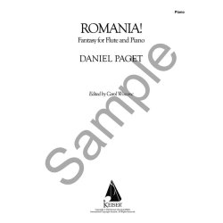 Daniel Paget: Romania! Fantasy For Flute And Piano
