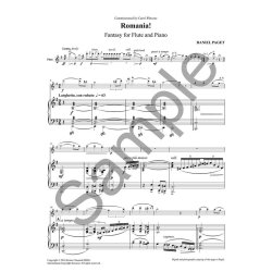 Daniel Paget: Romania! Fantasy For Flute And Piano