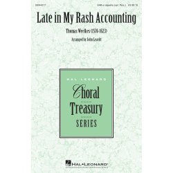 Late in My Rash Accounting