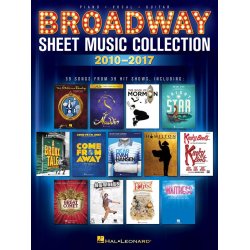 Broadway Sheet Music Collection: 2010-2017