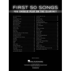 First 50 Songs You Should Play On The Clarinet