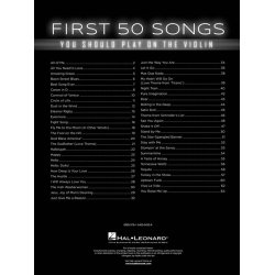 First 50 Songs You Should Play On The Violin