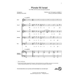 Plorate Filii Israel : Jonathan Palant Choral Series