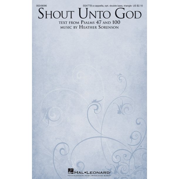 Shout unto God